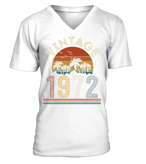 Vintage 1972 V-Neck T-shirt