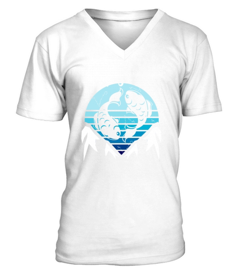 Zodiac Pisces Star Sign V-Neck T-shirt