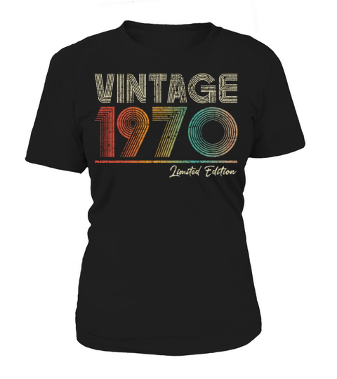 53 Years Old Vintage 1970 53rd Birthday Gifts Women's T-Shirt
