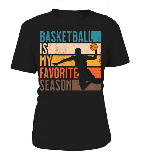Distressed Vintage Basketball Is My Favorite Seaso Women's T-Shirt
