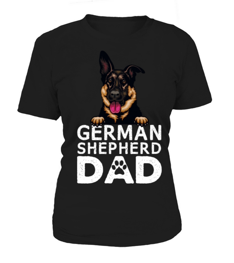 German Shepherd Dad Women's T-Shirt