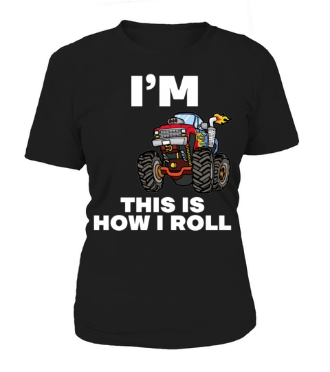 monster truck shirt toddler custom personnalized Women's T-Shirt