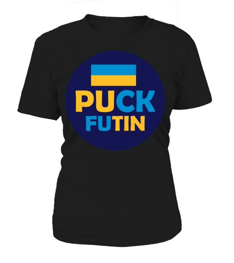 puck futin logo design Women's T-Shirt