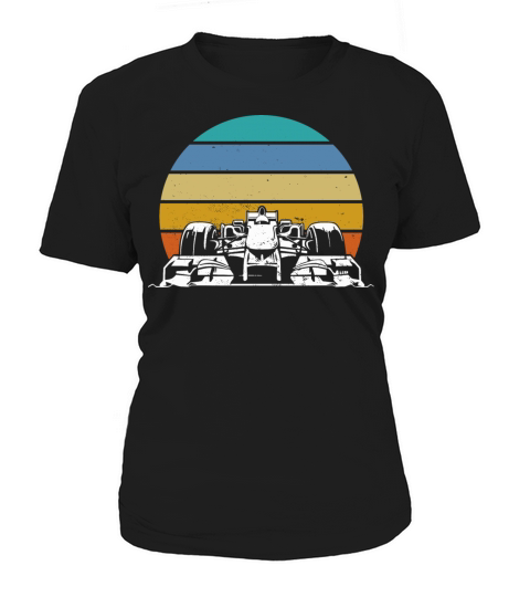 Retro Vintage Racing Car Formula Car for Racer Women's T-Shirt