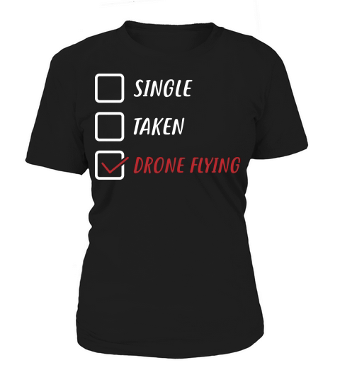 Single Taken Drone Flying Women's T-Shirt