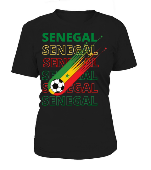 World Senegal Soccer Vintage Women's T-Shirt