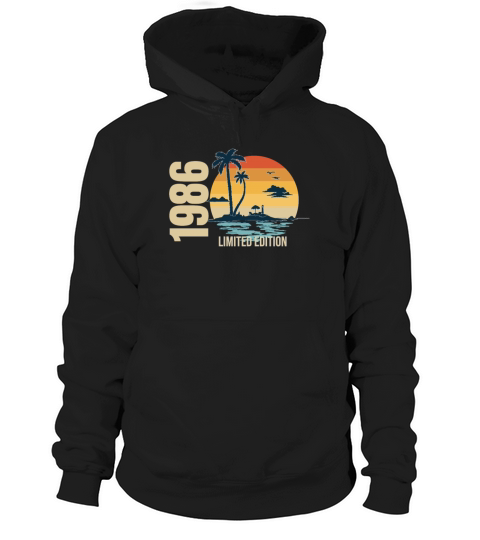 Birthday Limited Edition 1986 Hoodie Unisex