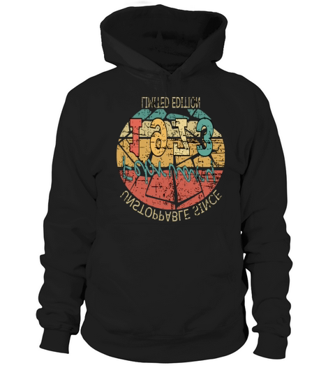 Born in 1973 Vintage Birthday Retro Hoodie Unisex