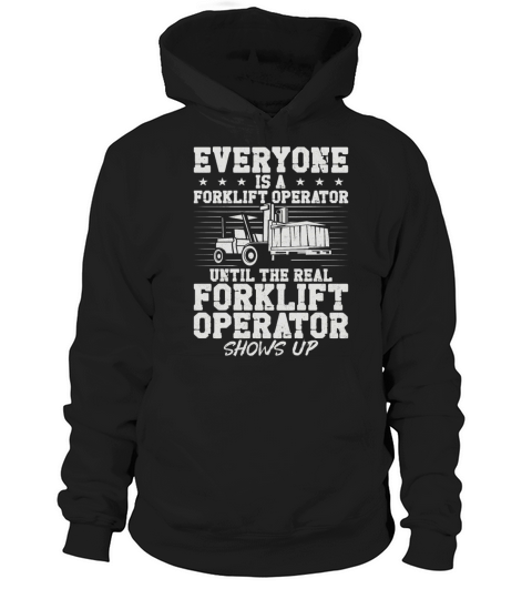 Certified Forklift Truck Operator Hoodie Unisex