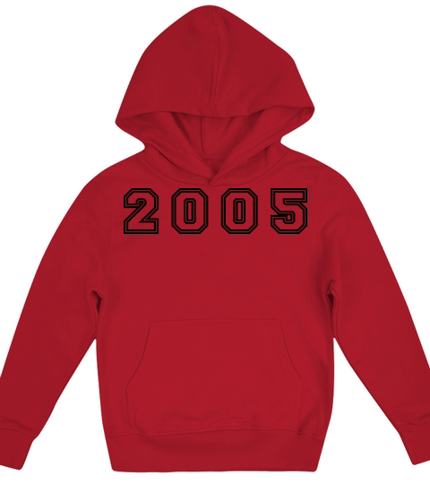 2005 Year Number Kids Hoodie