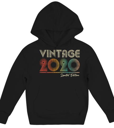 3 Year Old Vintage 1990 3rd Birthday Gift Kids Hoodie