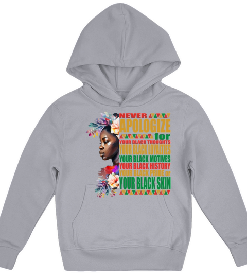 Black History Quotes African American History Kids Hoodie