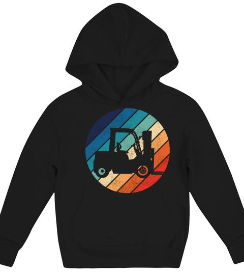 Certified Forklift Truck Operator Kids Hoodie