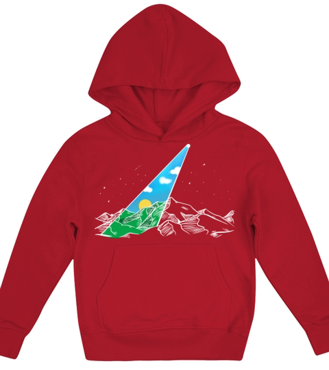 Cloudy Sky Kids Hoodie