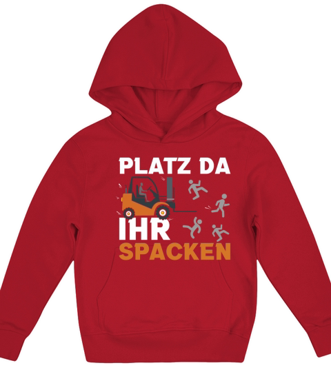 Space Funny Forklift Driver Quotes Operator Truck Kids Hoodie