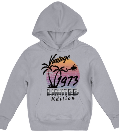 Vintage 1973 Limited Edition Kids Hoodie