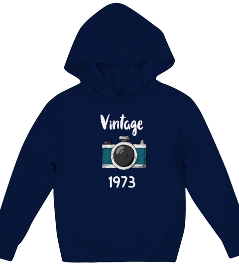Vintage 1973 Kids Hoodie