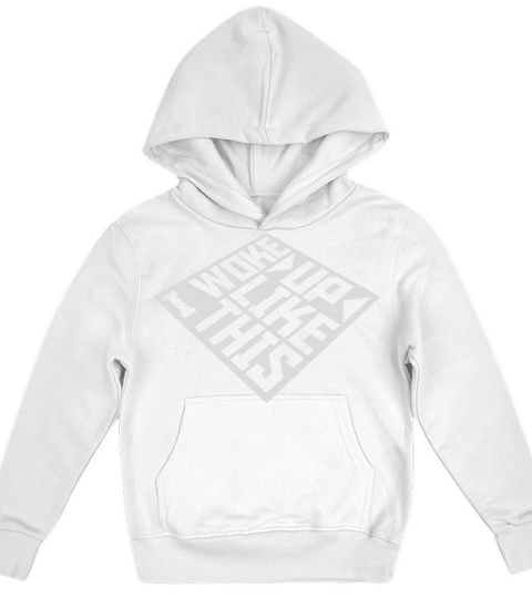 woke up like this Kids Hoodie