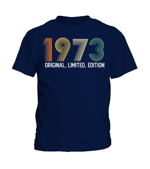 1973 Vintage Birthday since in 1973 Kids T-Shirt