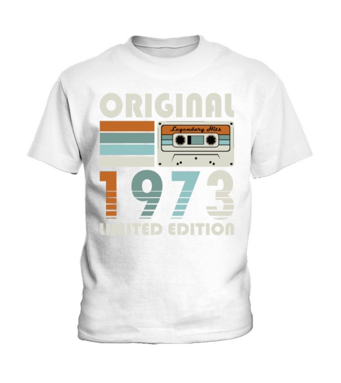50th birthday vintage 1973 original 1973 Kids T-Shirt