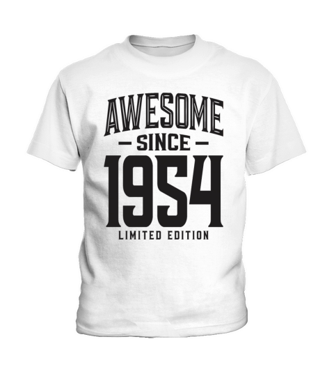 Awesome Since 1954 69th Birthday Kids T-Shirt