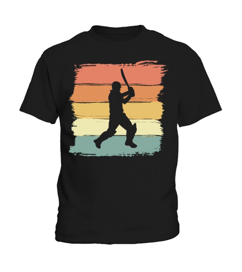 Cricket retro vintage Kids T-Shirt