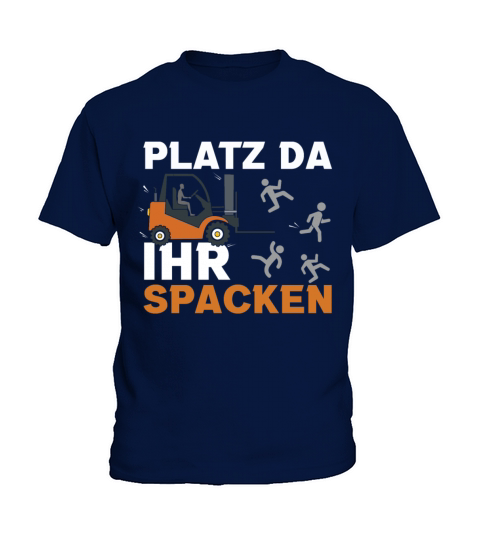 Space Funny Forklift Driver Quotes Operator Truck Kids T-Shirt