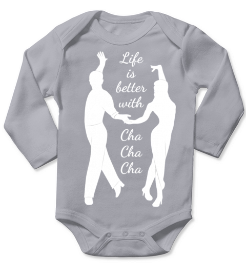 Dance ballroom dancing latin cha cha cha Long Sleeve Baby One-Piece