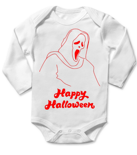 Halloween Day 7 Long Sleeve Baby One-Piece