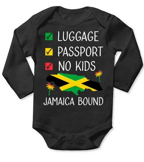Jamaican Travel Vacation souvenir trip To Jamaica Long Sleeve Baby One-Piece