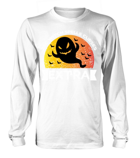 25C WITCH SPELLS CURSES EXTRA Long sleeved Unisex