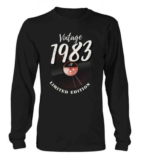 40 Years Vintage 1983 Retro 40th Birthday Long sleeved Unisex