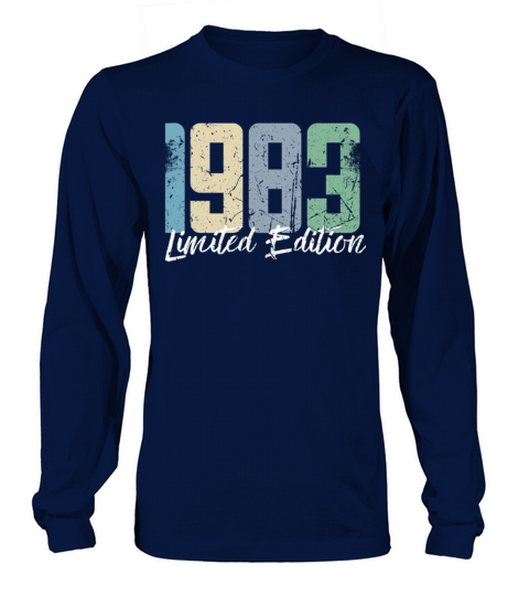 40 Years Vintage 1983 Retro 40th Birthday Long sleeved Unisex