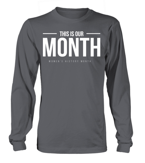B L M Vintage Quote Womens History Month Long sleeved Unisex