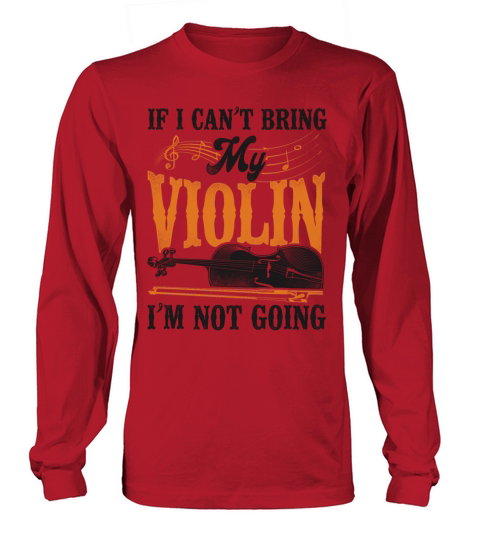 Violin Violinist Vintage If I Long sleeved Unisex