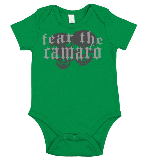 Camaro Muscle Car Short Sleeve Baby One-Piece