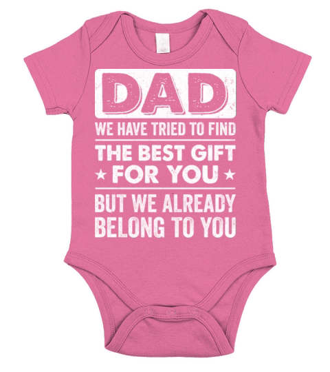 Dad Belong To You Design For Men Daddy Fathers Day Short Sleeve Baby One-Piece
