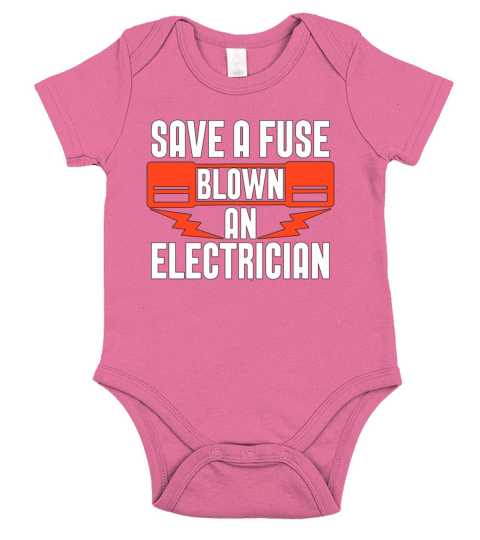 Electronics Repair Save A Fuse Tools Electrician Short Sleeve Baby One-Piece
