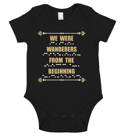 Ham Radio We Were Wanderers Amateur Radio Operator Short Sleeve Baby One-Piece