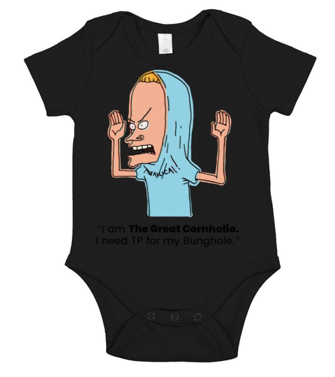 I Need T P For My Bung Hole Short Sleeve Baby One-Piece