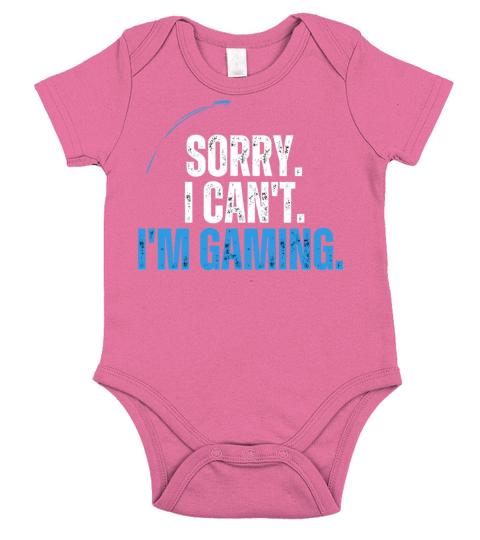 Im Gaming Video Games Funny Gamer Gift for Boys Short Sleeve Baby One-Piece