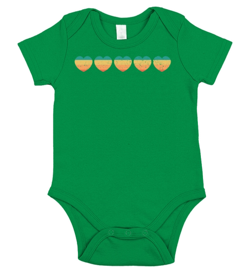 National Retro Day Vintage Old Classic 80s 90s Short Sleeve Baby One-Piece