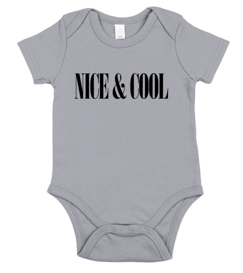 NICE AND COOL 90s RETRO EDITION Short Sleeve Baby One-Piece