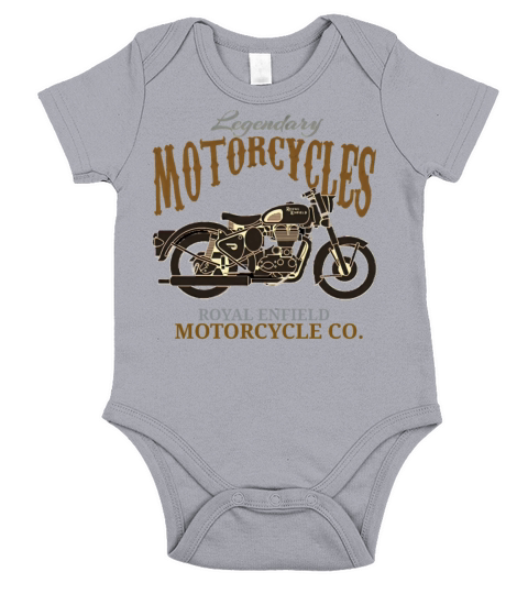 Royal Enfield Short Sleeve Baby One-Piece