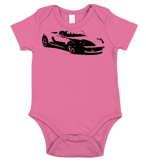 Sportscar Short Sleeve Baby One-Piece