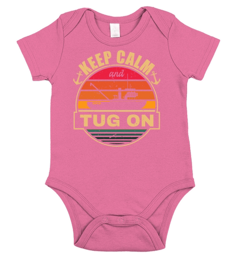 Tugboat Quote For A Tug Captain Tug Life Short Sleeve Baby One-Piece