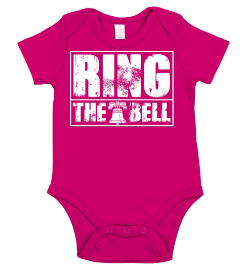 Vintage Ring the Bell We Love Philadelphia Short Sleeve Baby One-Piece