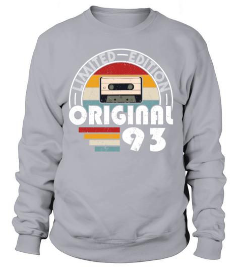 30th birthday vintage 1993 original 1993 Sweatshirt Unisex