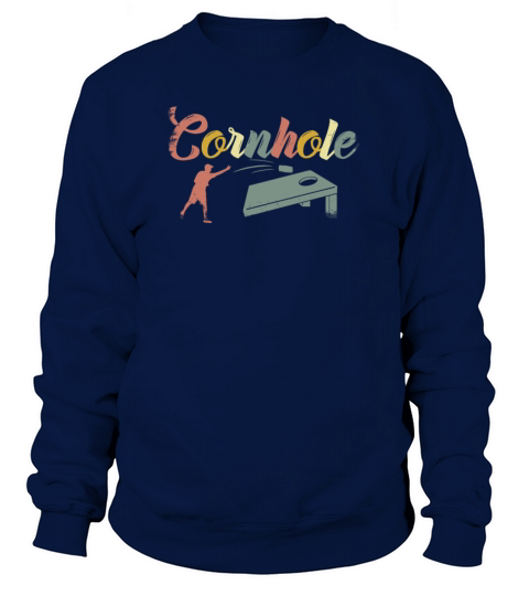 Cornhole Retro Vintage Player Sweatshirt Unisex