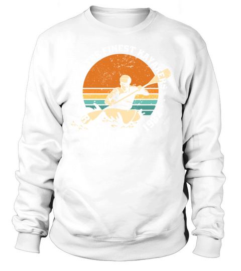 Kayak-Rafting KAYAKER Vintage 1982 Birthday Sweatshirt Unisex